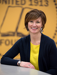 photo of new alumni director Christie Davenport